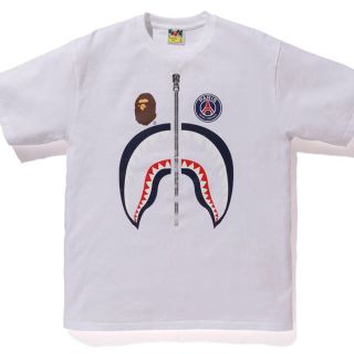 アベイシングエイプ(A BATHING APE)のBAPE PSG Tシャツ Sサイズ (Tシャツ/カットソー(半袖/袖なし))