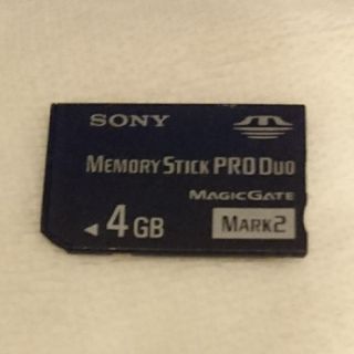 ソニー(SONY)のSONY メモリースティック 4GB(その他)