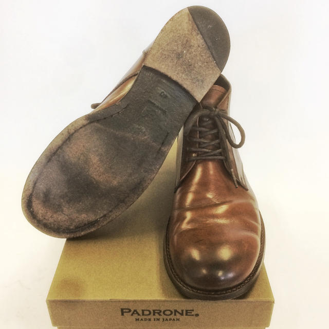 PADRONE EDIFICE バックジップブーツ  size40