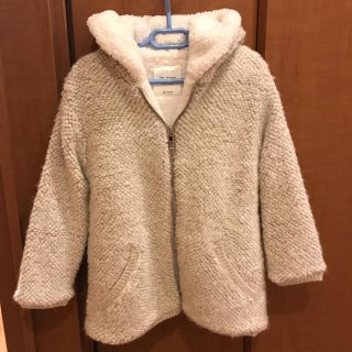 ザラ(ZARA)の未使用！ZARA kids ニットコート(コート)