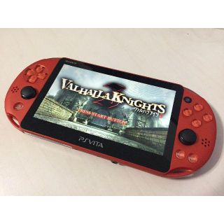 プレイステーションヴィータ(PlayStation Vita)の中古 PlayStation Vita 2000 ネオンオレンジ 4GBメモリ付(携帯用ゲーム機本体)