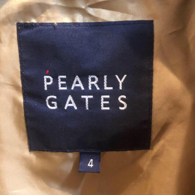 PEARLY GATES(パーリーゲイツ)のPEARLY GATES ダウンコート スポーツ/アウトドアのゴルフ(ウエア)の商品写真