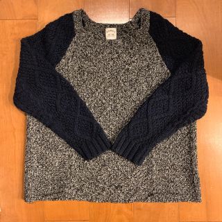 サンシー(SUNSEA)のSUNSEA サンシー 12AW カシミヤ混フィッシャーマンニット(ニット/セーター)