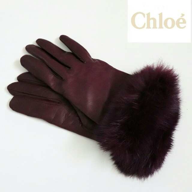 Chloe(クロエ)の❤正規品/新品タグ付き クロエ手袋【Chloe】羊革高級手袋❤ レディースのファッション小物(手袋)の商品写真