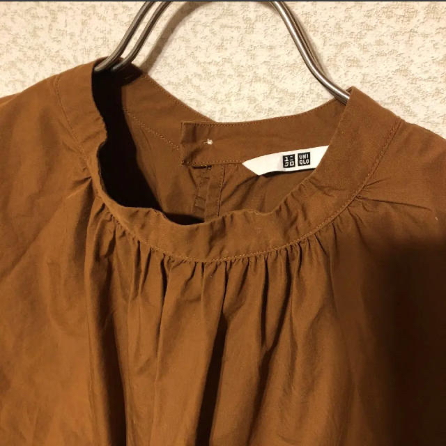 UNIQLO(ユニクロ)のユニクロ ブラウス レディースのトップス(シャツ/ブラウス(長袖/七分))の商品写真