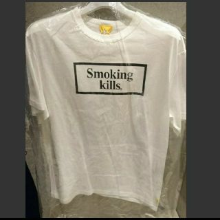 ヴァンキッシュ(VANQUISH)の新品  FR2 gallery限定 smoking kills Tシャツ 白(Tシャツ/カットソー(半袖/袖なし))