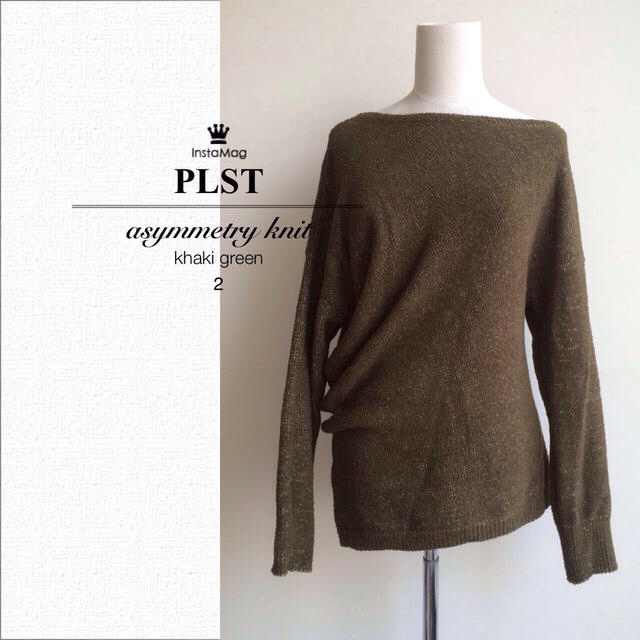 PLST(プラステ)のPLST アシンメトリーニット♥︎ レディースのトップス(ニット/セーター)の商品写真