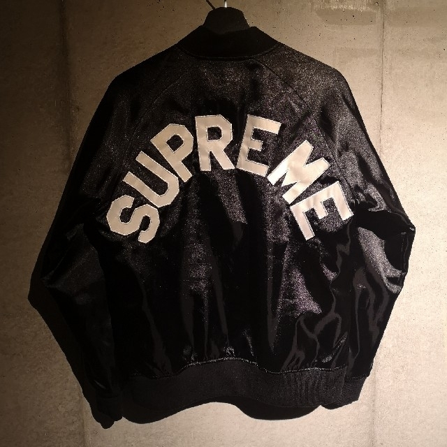 Supreme - supreme Champion 13SS Satin Jacket スタジャンの通販 by