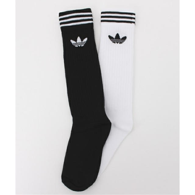 adidas(アディダス)のアディダスオリジナルス ソリッドクルーソックス 24-26cm 2足セット メンズのレッグウェア(ソックス)の商品写真