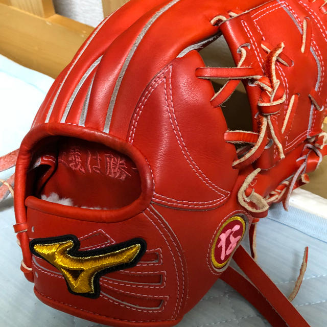 MIZUNO(ミズノ)のミズノプロ 軟式 内野手用グローブ スポーツ/アウトドアの野球(グローブ)の商品写真