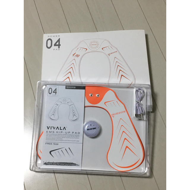 EMS(イームス)のVIVALA(ビバラ)HIP-UP PAD ヒップアップパッド コスメ/美容のダイエット(エクササイズ用品)の商品写真