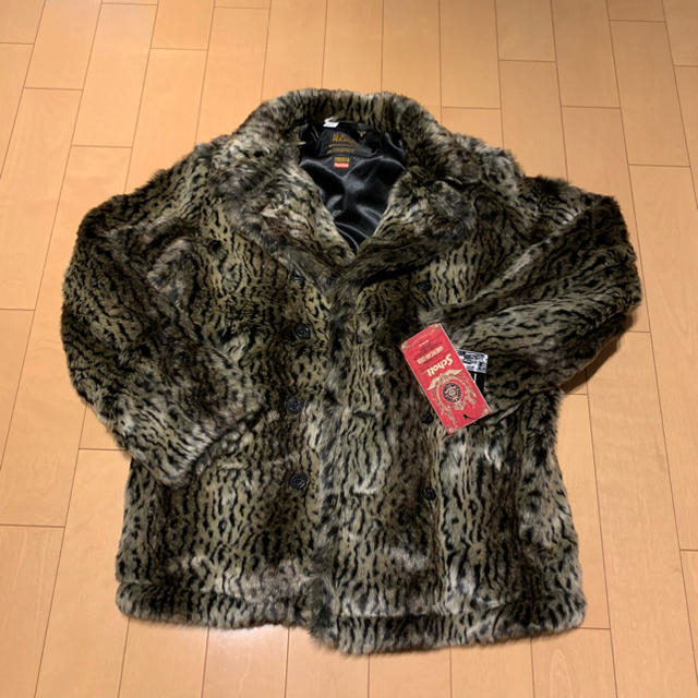 メンズ窪塚着 supreme fur peacoat  シュプリーム   box