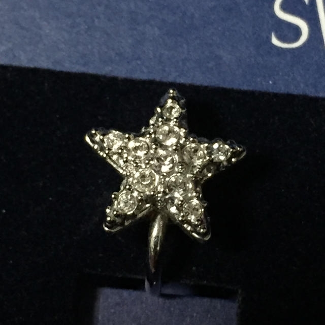 SWAROVSKI(スワロフスキー)の正規限定品☆ スワロフスキー スターイヤリング ☆ SWAROVSKY STAR レディースのアクセサリー(イヤリング)の商品写真