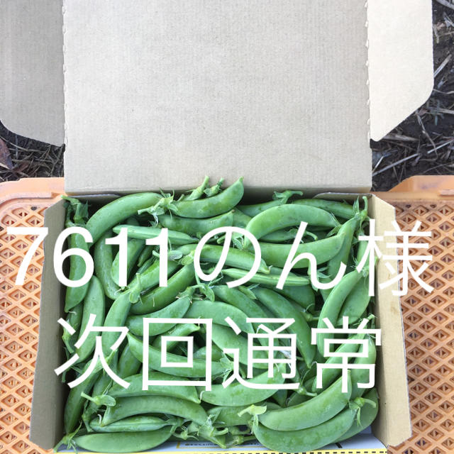 鹿児島産スナップエンドウ1キロ^_^次回通常 食品/飲料/酒の食品(野菜)の商品写真