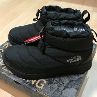 ザノースフェイス(THE NORTH FACE)の大人気！ノースフェイス　ヌプシ　ブーツ☆26センチ　ブラック　ショート(ブーツ)