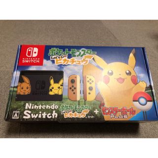 ニンテンドースイッチ(Nintendo Switch)の【中古】ポケットモンスター Let's Go ピカチュウ 延長保証付き(家庭用ゲームソフト)