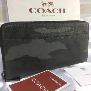 コーチ(COACH)の最短即日発送！新品コーチ長財布 ラウンドファスナー 無料ラッピング対応(長財布)