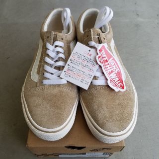 ヴァンズ(VANS)の新品 24 vans オールドスクール ベージュ(スニーカー)