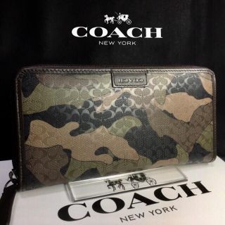 コーチ(COACH)の最短即日発送！新品コーチ長財布 ラウンドファスナー 無料ラッピング対応！(長財布)