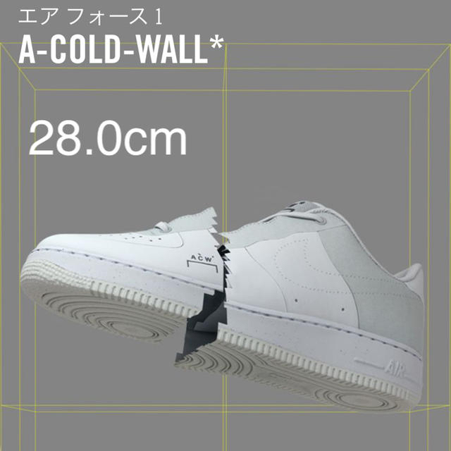 NIKE(ナイキ)の28.0 A COLD WALL ACW NIKE air force 1 メンズの靴/シューズ(スニーカー)の商品写真