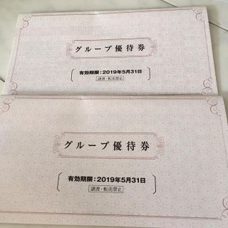 ハンキュウヒャッカテン(阪急百貨店)の阪急阪神ＨＤ グループ株主優待券 2冊セット  六甲山スノーパーク(遊園地/テーマパーク)