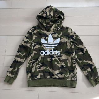 アディダス(adidas)のadidas 迷彩 パーカー 160(ジャケット/上着)