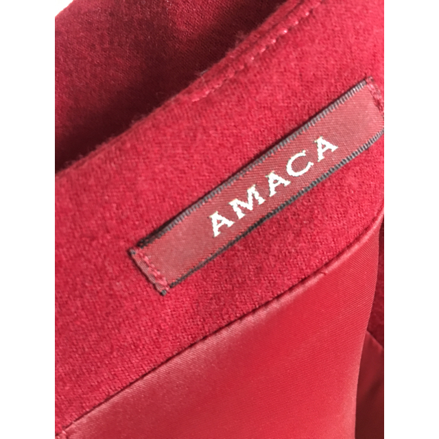 AMACA(アマカ)のいちご様専用✨アマカ  ウールワンピース レディースのワンピース(ひざ丈ワンピース)の商品写真