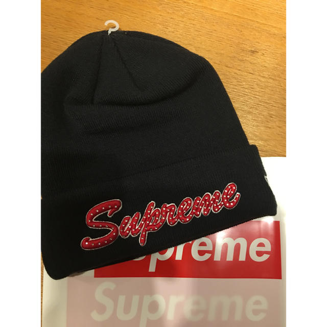 supreme/New Era Script Beanie 18ss week0