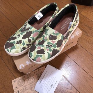 トムズ(TOMS)のTOMS スリッポン モカシン ダックカモ 最安値(スリッポン/モカシン)