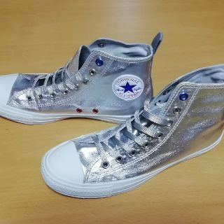 コンバース(CONVERSE)のコンバース オールスター スペースウォーク ハイ シルバー(スニーカー)