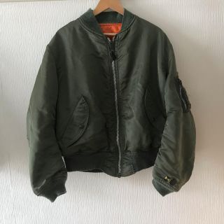 アルファインダストリーズ(ALPHA INDUSTRIES)のUSA製 ALPHA ma-1(フライトジャケット)