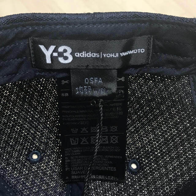 Y-3(ワイスリー)の【自分へのご褒美に⁉️】Y-3 キャップ TRUCKER CAP メンズの帽子(キャップ)の商品写真