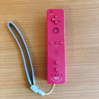 ウィー(Wii)のWii コントローラー カバー付き / ピンク(その他)