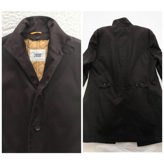 TAKEO KIKUCHI(タケオキクチ)のタケオ キクチ ステンカラー  コート メンズのジャケット/アウター(ステンカラーコート)の商品写真