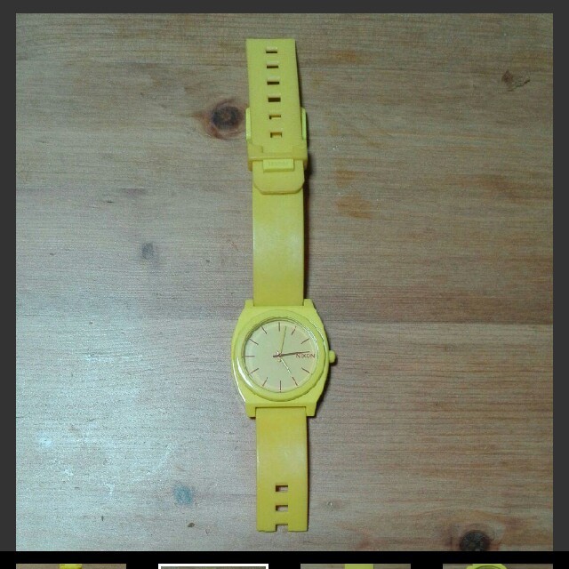 NIXON(ニクソン)のニクソン　タイムテラー　ベルト切れ レディースのファッション小物(腕時計)の商品写真