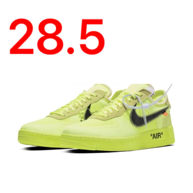 送料込み 28.5 THE TEN AIR FORCE 1 off-white靴/シューズ