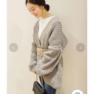 イエナ(IENA)のIENA chere british wool カーディガン(カーディガン)