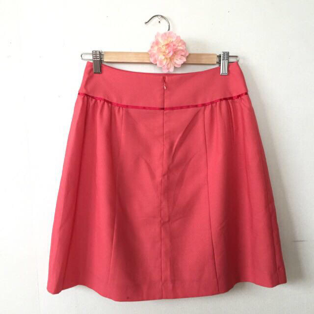 aquagirl(アクアガール)のCROLLA♡ピンクレッドスカート レディースのスカート(ひざ丈スカート)の商品写真