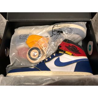 ナイキ(NIKE)のUNION × NIKE AIR JORDAN 1 (スニーカー)