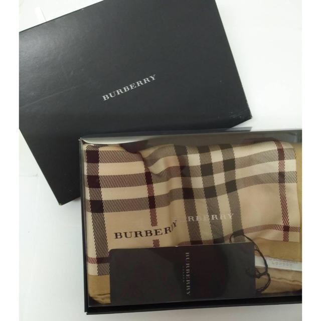 BURBERRY - むむちゃん7752  バーバリー 大判 スカーフ