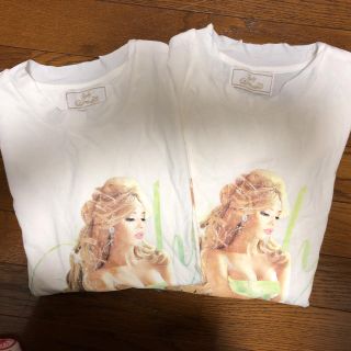 レディー(Rady)のリボンちゃんかすれメンズTシャツ(Tシャツ/カットソー(半袖/袖なし))