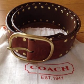 コーチ(COACH)のCOACHベルト＆ココディールＴシャツ(ベルト)