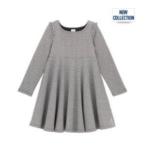 プチバトー(PETIT BATEAU)のmoko様専用♡6ans プチバトー ミラレフレアワンピース(ワンピース)