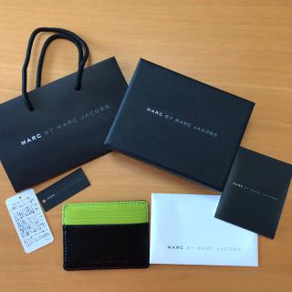 マークバイマークジェイコブス(MARC BY MARC JACOBS)のMarc by Marc Jacobs card holder black(名刺入れ/定期入れ)