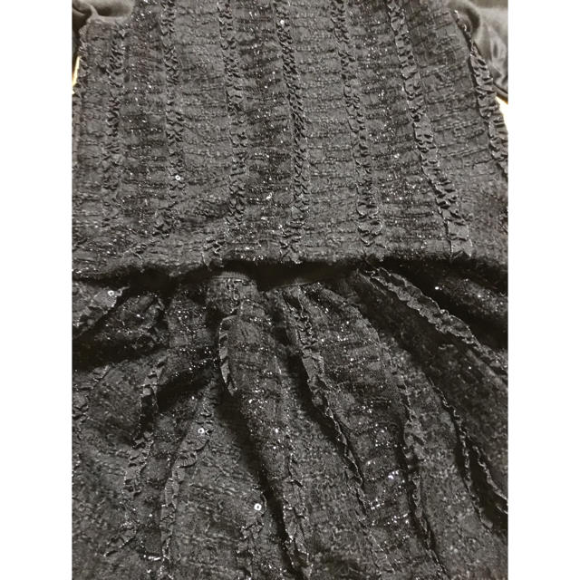 RONI(ロニィ)のSALE RONI セットアップ  黒  キッズ/ベビー/マタニティのキッズ服女の子用(90cm~)(スカート)の商品写真