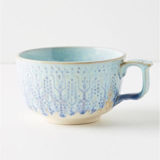 アンソロポロジー(Anthropologie)の新品☆アンソロポロジー Arendelle Mug マグカップ ブルー(グラス/カップ)