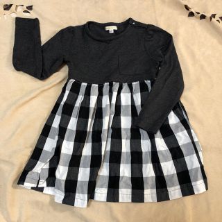 ベベ(BeBe)の【美品】フランス子供服6ans(114cm) シックでかわいいワンピース(ワンピース)