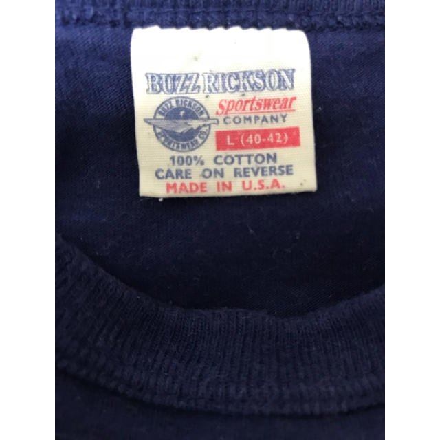 Buzz Rickson's(バズリクソンズ)のBUZZ RICKSON' S バズリクソンズ  Tシャツ メンズのトップス(Tシャツ/カットソー(半袖/袖なし))の商品写真