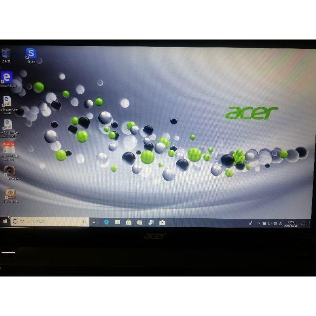 Acer(エイサー)のacer 15.6インチ　ノートパソコン スマホ/家電/カメラのPC/タブレット(ノートPC)の商品写真