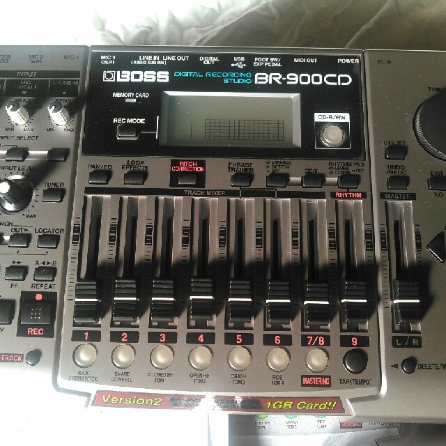 BOSS(ボス)のBOSS BR-900CD 楽器のレコーディング/PA機器(MTR)の商品写真